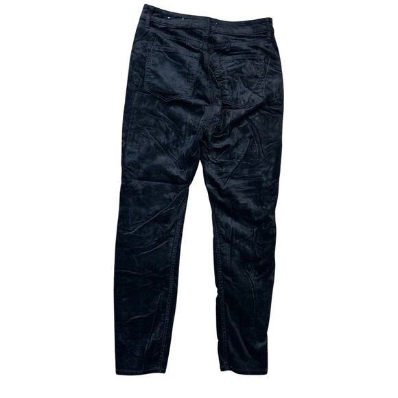 LOFT Petite Velvet Skinny Pants in Black Size 27/4 - Picture 4 of 7
